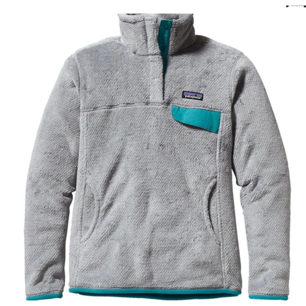 Patagonia Women's Gray Re-Tool Snap-T Pullover - Size Medium
